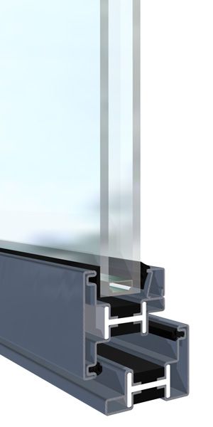 Optimum architectural steel by Glass Masters, Ketchum Idaho