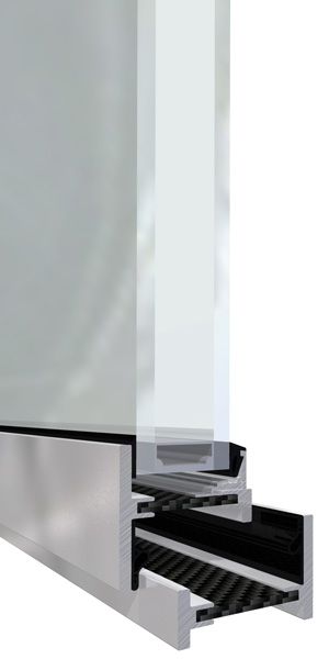 Optimum architectural steel by Glass Masters, Ketchum Idaho