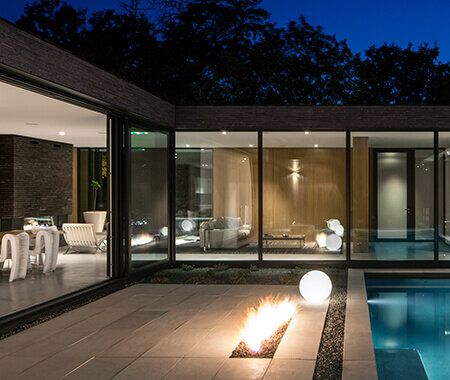 Kolbe VistaLuxe lift-and-slide door, exterior